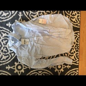 Long sleeved button down size small